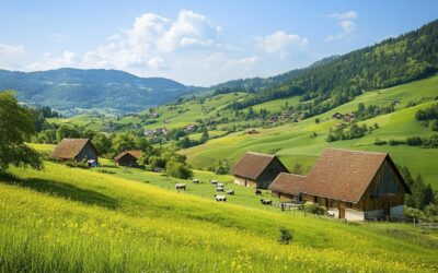 Les meilleures régions de production du fromage à raclette
